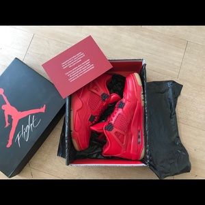 Jordan 4 NRG Singles Day - Fire Red